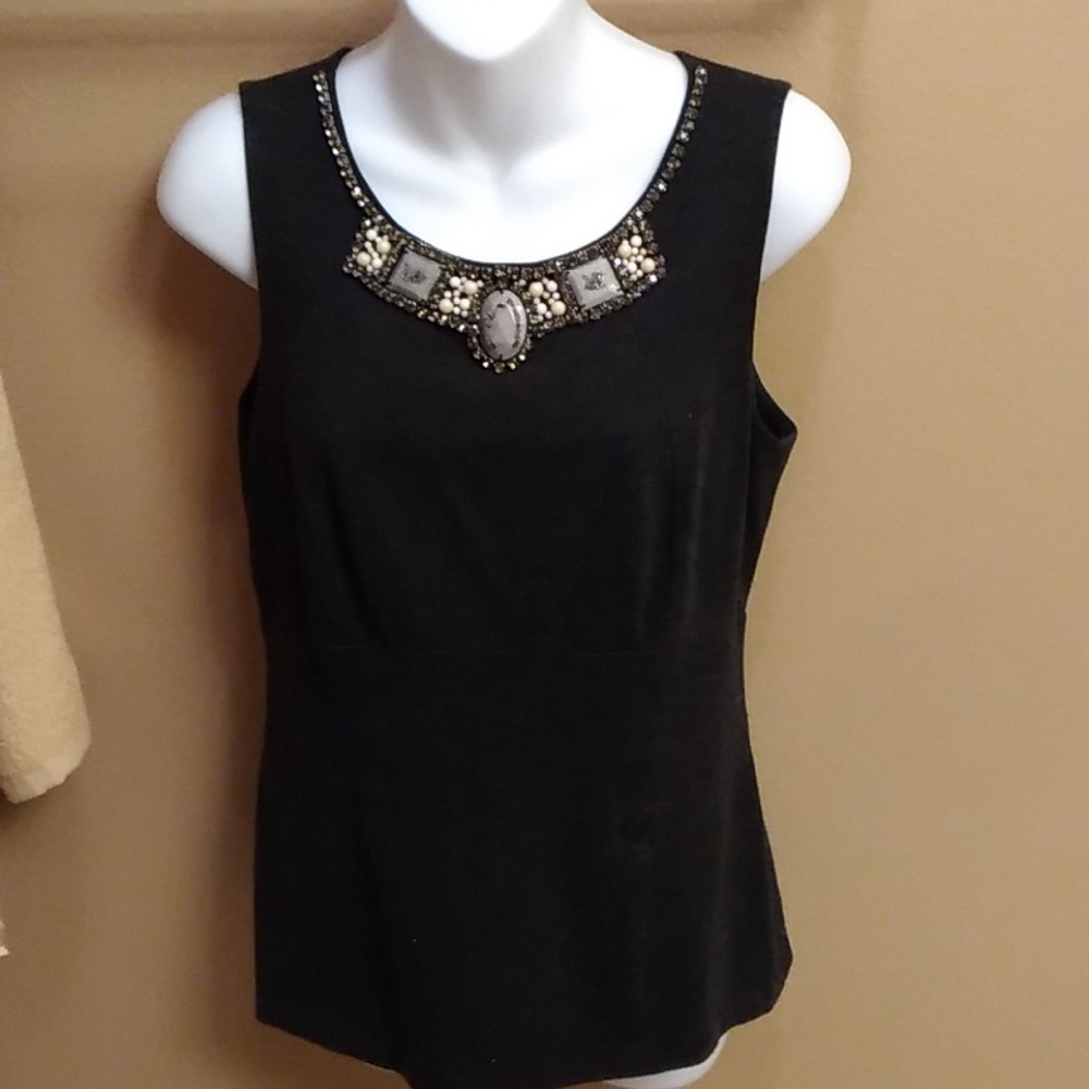 Cabi jeweled top